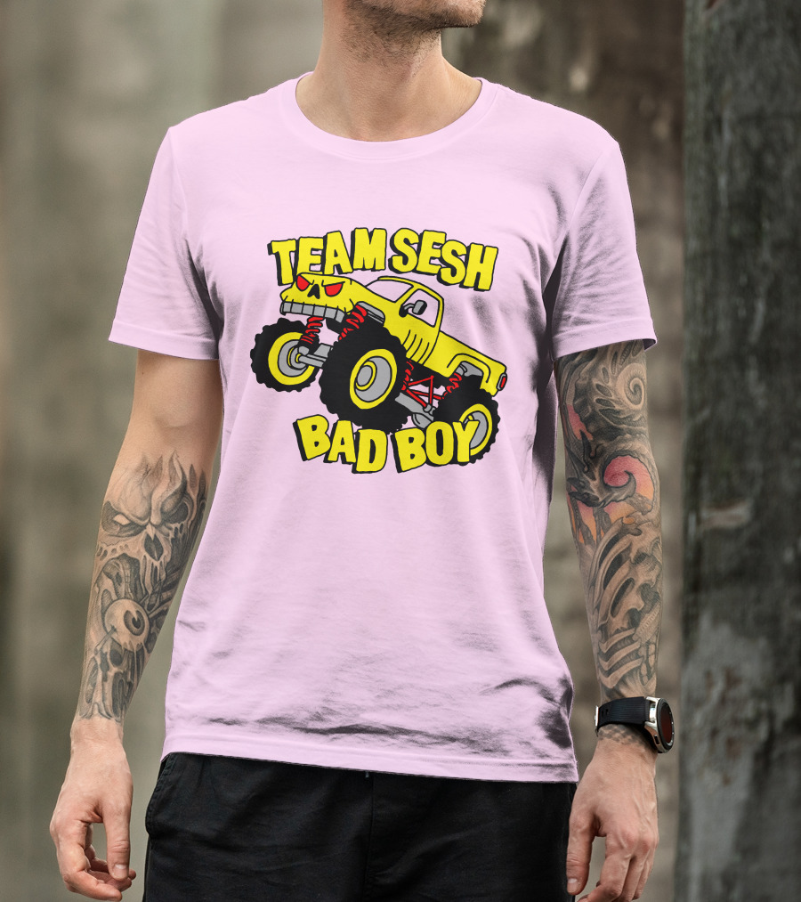 TEAMSESH BAD BOY Monster Truck T-Shirt