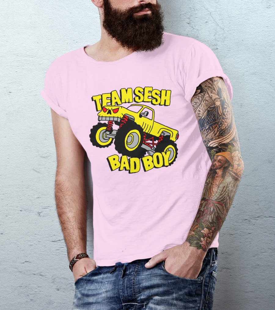 TEAMSESH BAD BOY Monster Truck T-Shirt