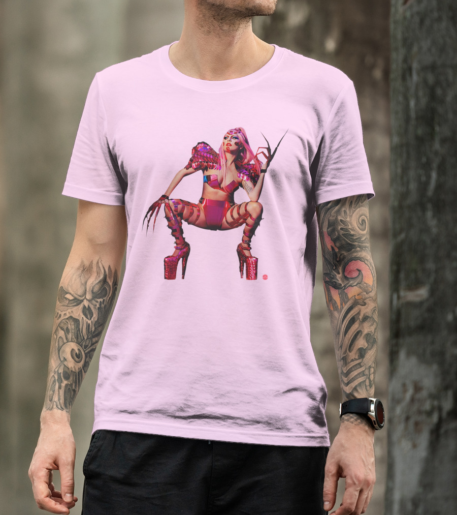 Chromatica Pink Fashion Armor Power Look T-Shirt