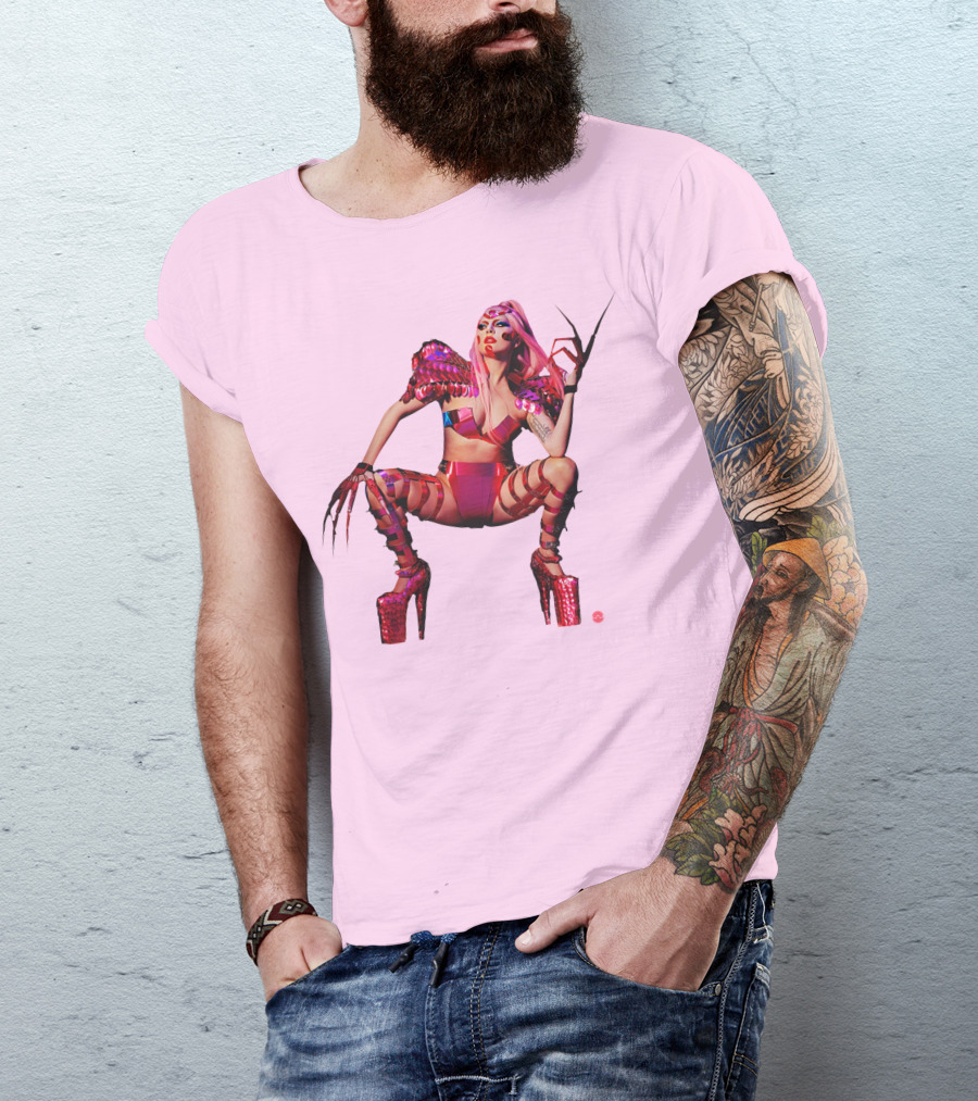 Chromatica Pink Fashion Armor Power Look T-Shirt