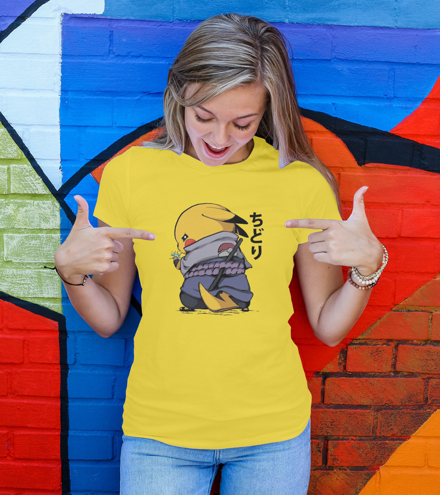 Pika Chidori Ninja Mashup For Fans T-Shirt