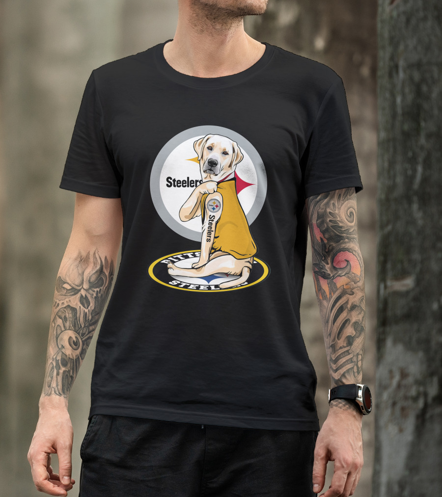 Steelers Labrador NFL Fan T-Shirt