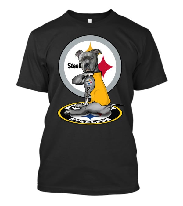 Steelers Pitbull NFL Fan T-Shirt