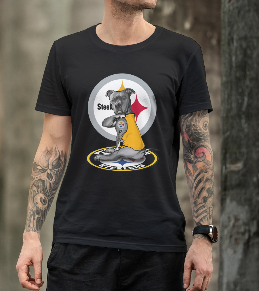 Steelers Pitbull NFL Fan T-Shirt