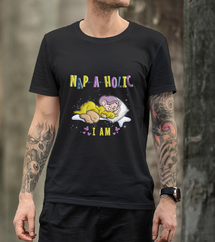 Napaholic I Am Dopey Sleeping Iconic T-Shirt