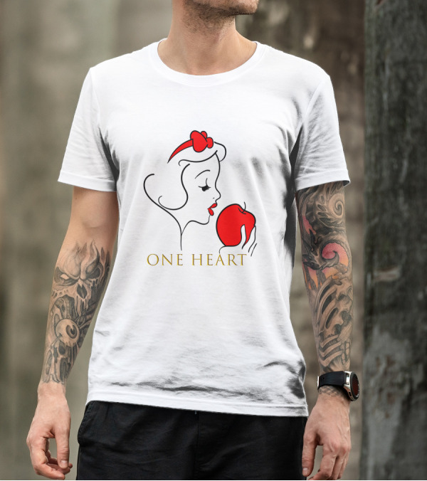 Snow White One Heart Apple T-Shirt