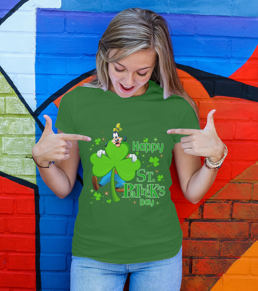 Happy Goofy St. Patrick's Day T-Shirt
