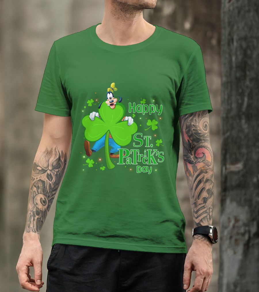 Happy Goofy St. Patrick's Day T-Shirt
