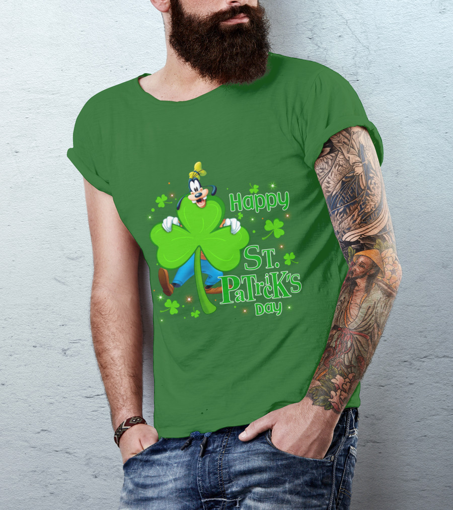 Happy Goofy St. Patrick's Day T-Shirt
