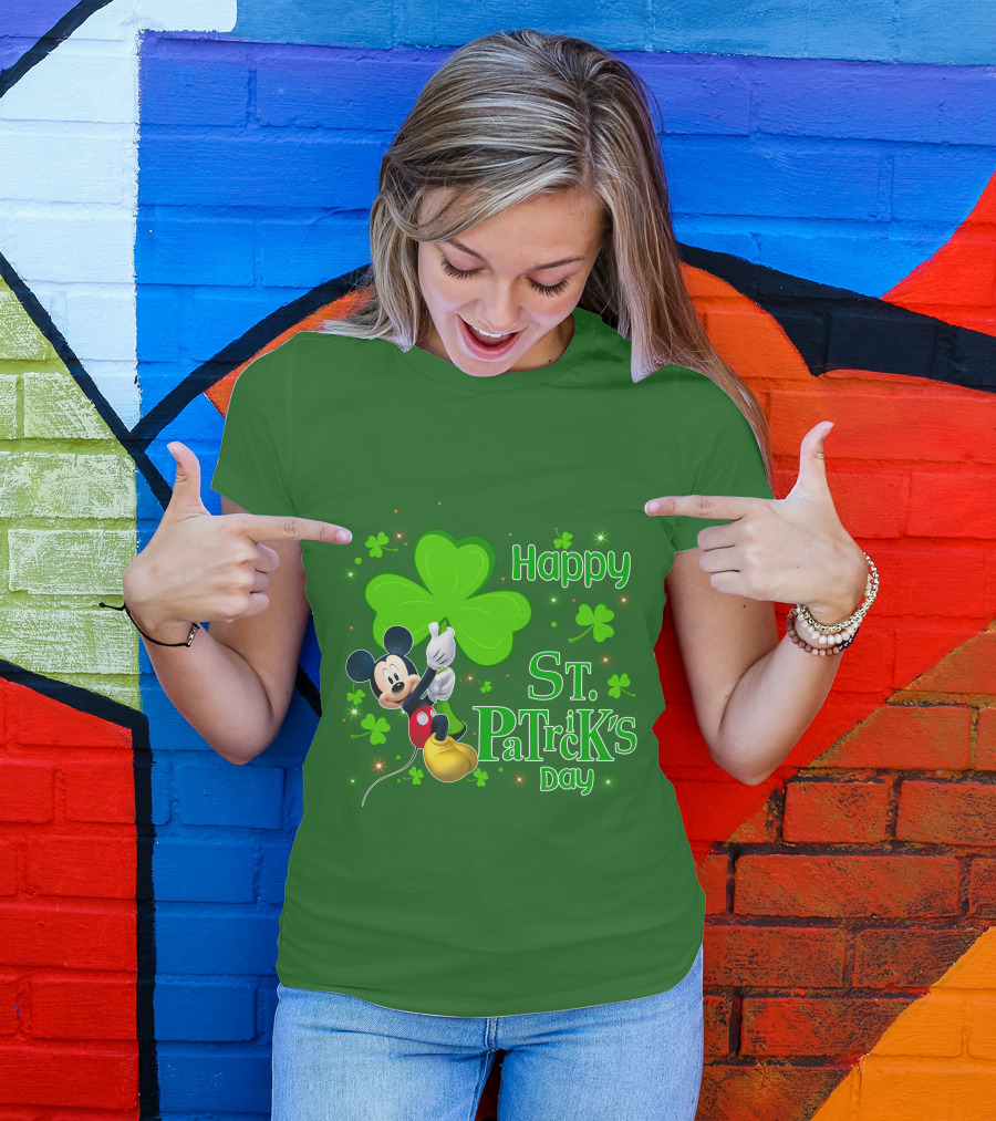 Mickey Happy St. Patrick's Day T-Shirt