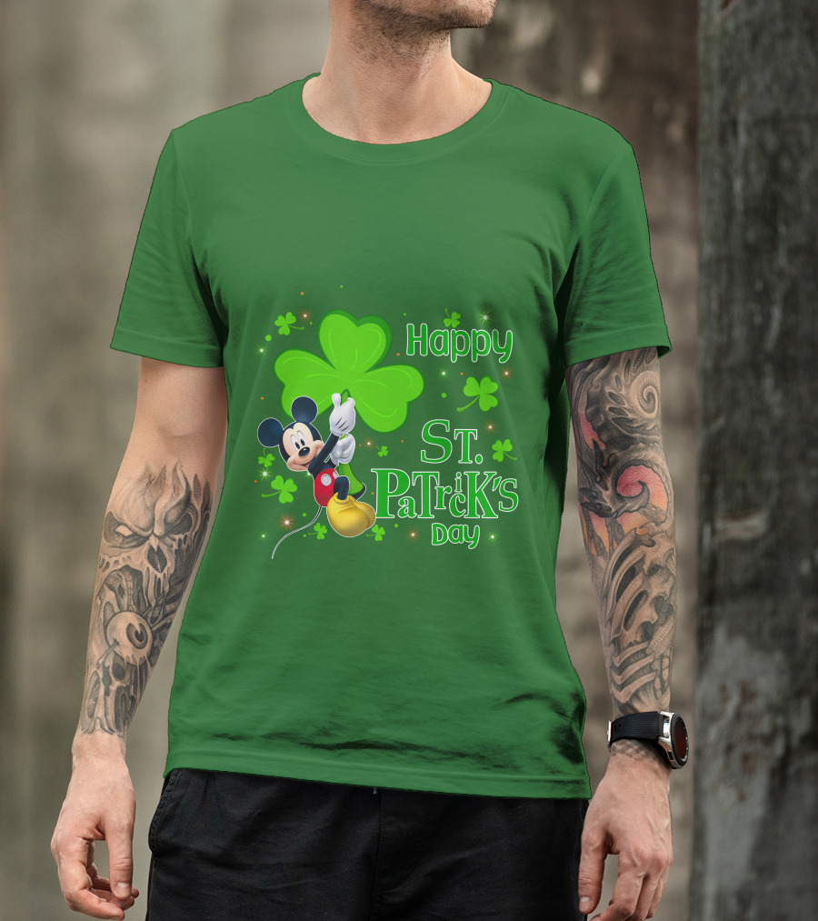 Mickey Happy St. Patrick's Day T-Shirt