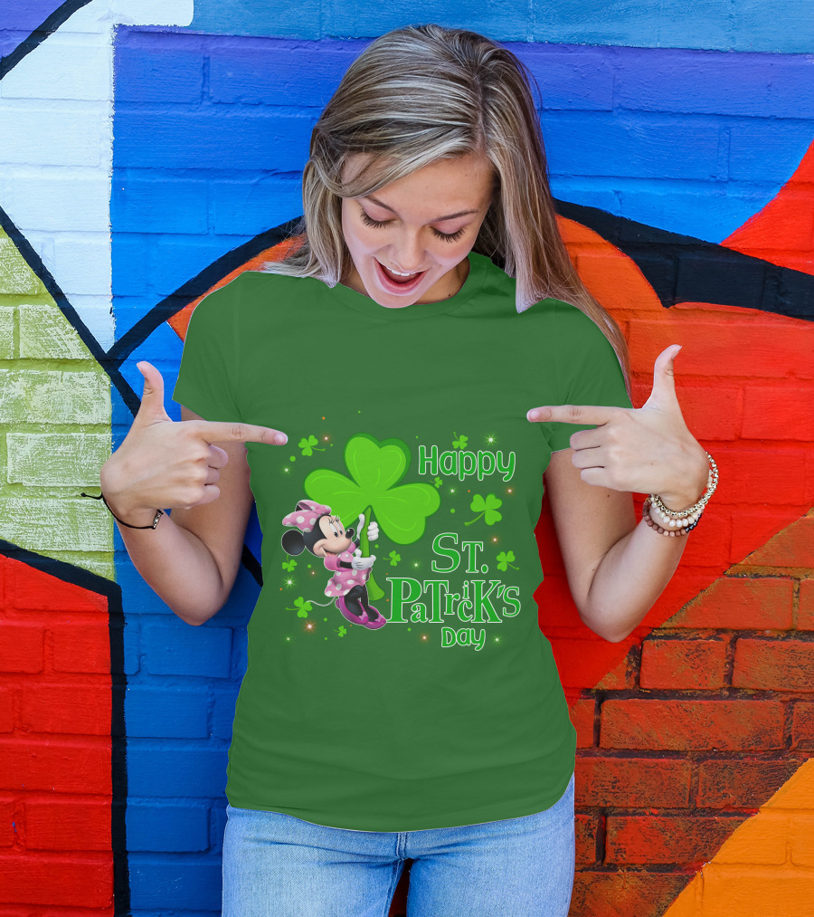 Happy St. Patrick's Day Minnie T-Shirt