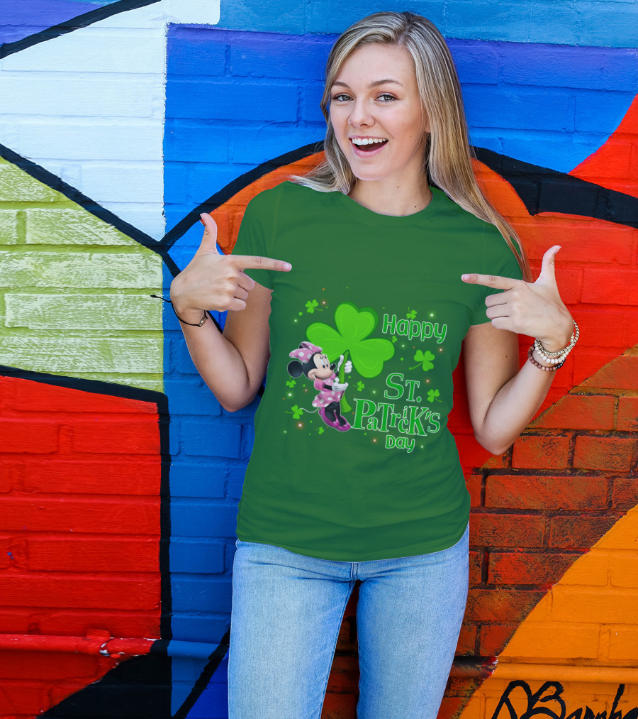Happy St. Patrick's Day Minnie T-Shirt