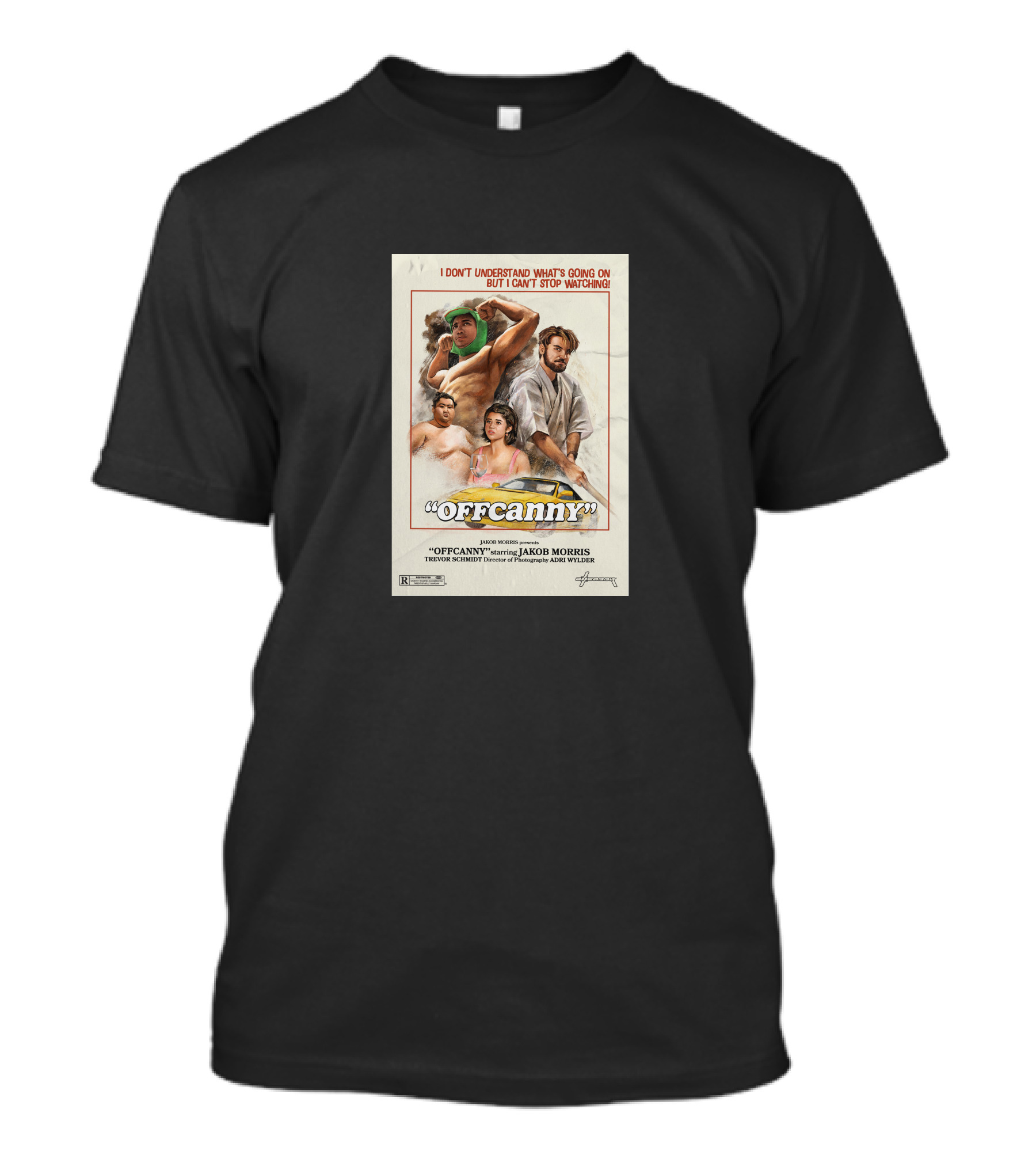 OFFCANNY Presents Jakob Morris Trevor Schmidt Adri Wilder Can't Stop Watching T-Shirt