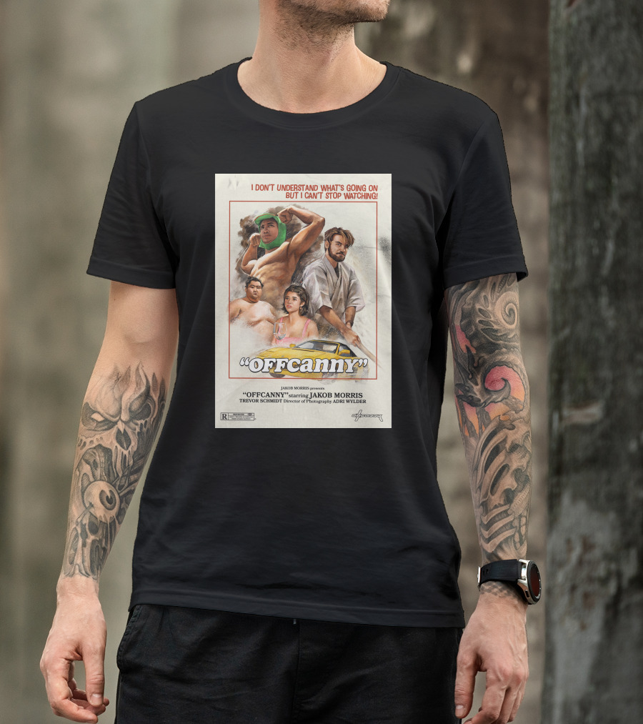 OFFCANNY Presents Jakob Morris Trevor Schmidt Adri Wilder Can't Stop Watching T-Shirt