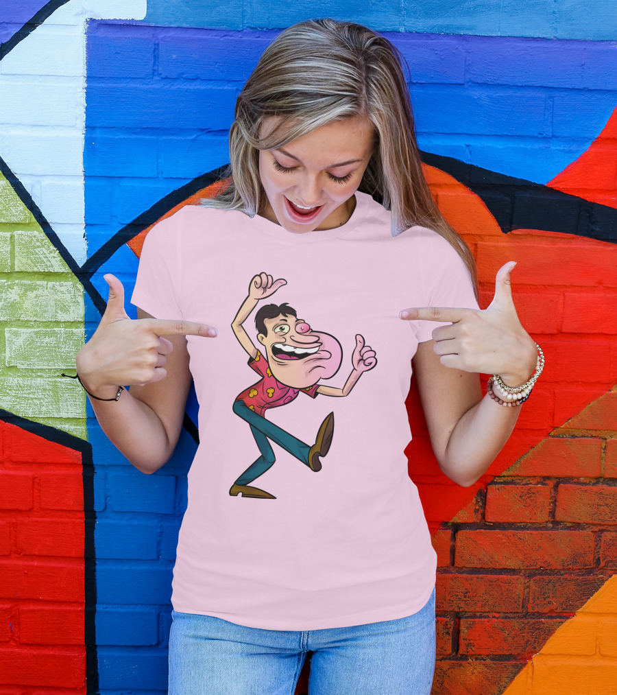 Family Guy Glenn Quagmire Psychedelic T-Shirt