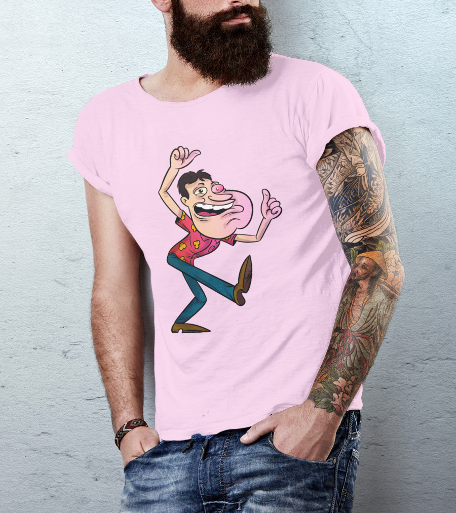 Family Guy Glenn Quagmire Psychedelic T-Shirt