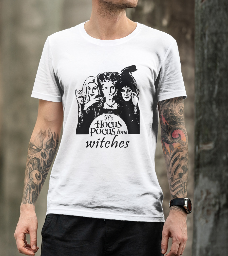 It's Hocus Pocus Time Witches T-Shirt