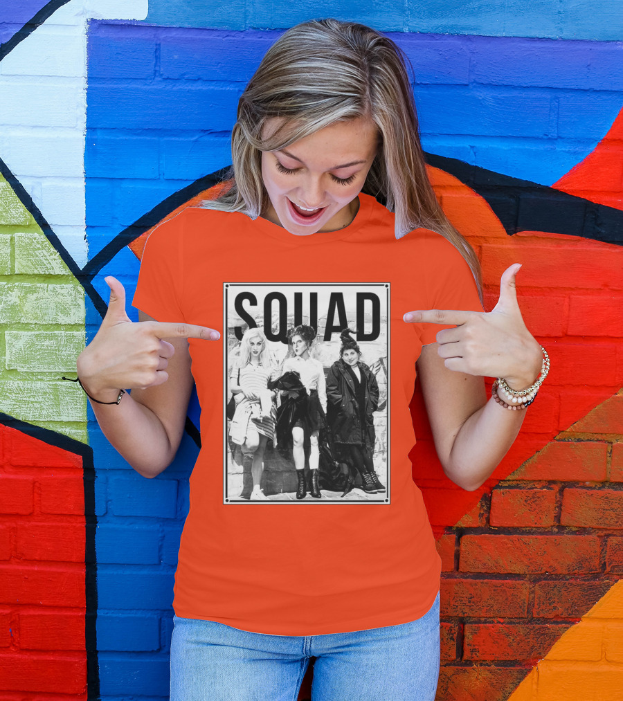 Squad Black And White Trio Vintage Style Hocus Pocus Aesthetic T-Shirt