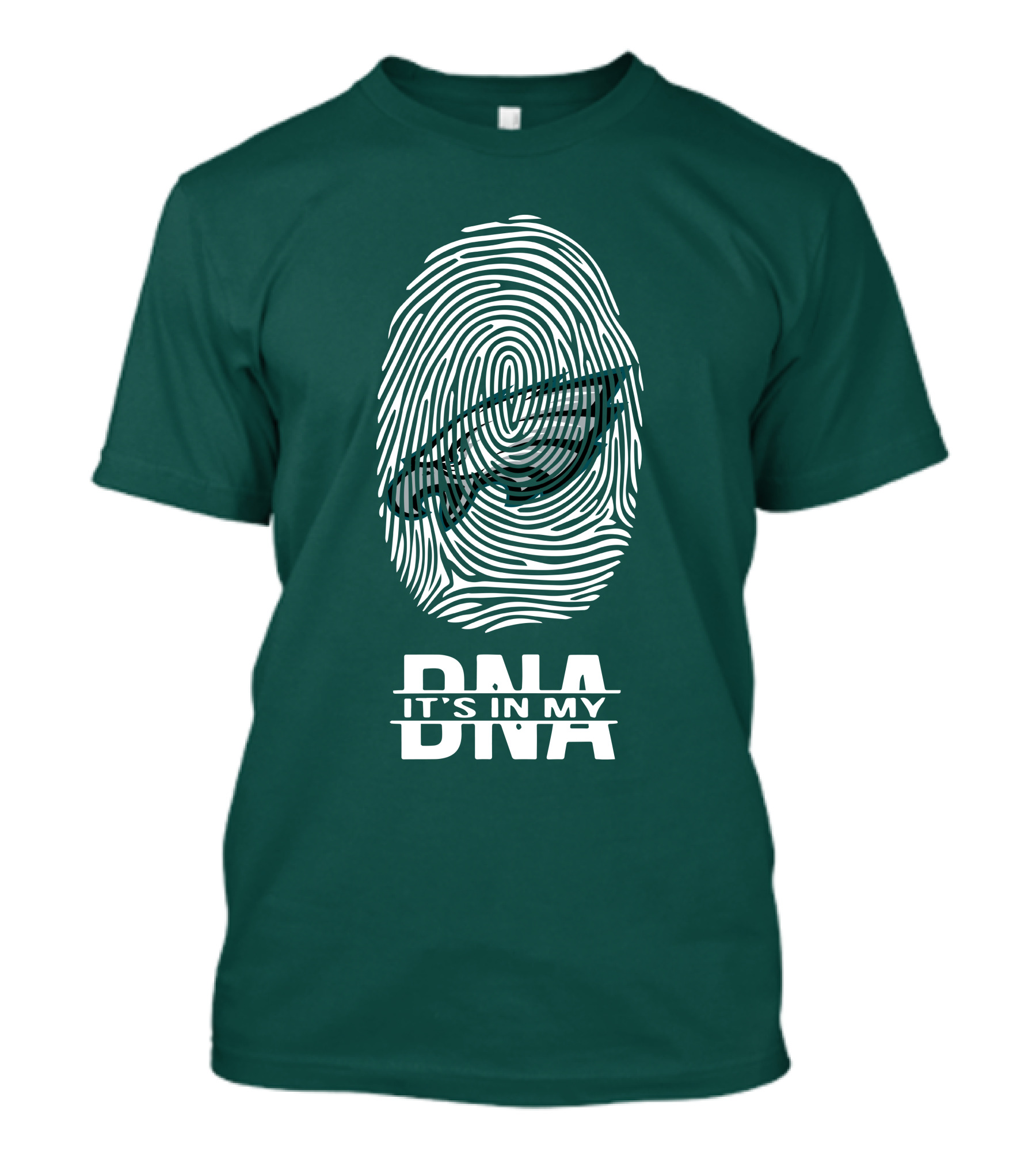 Philadelphia Eagles DNA It's In My DNA Fingerprint T-Shirt