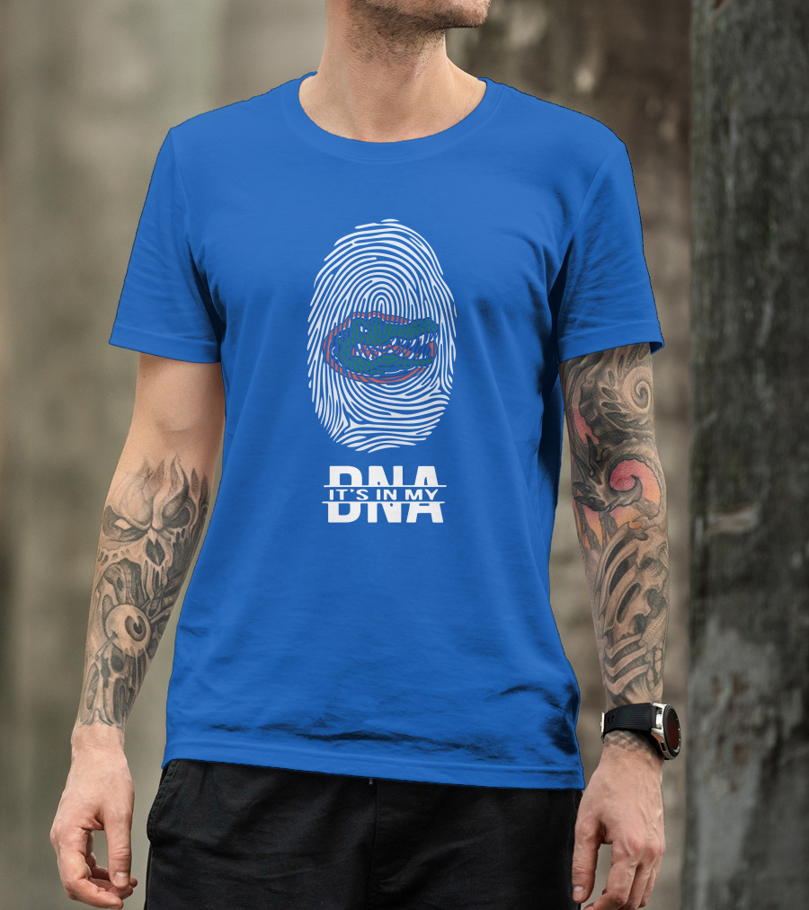 Florida Gators It's In My DNA Fingerprint T-Shirt
