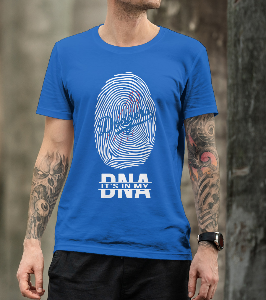Los Angeles Dodgers Dna It's In My Dna T-Shirt