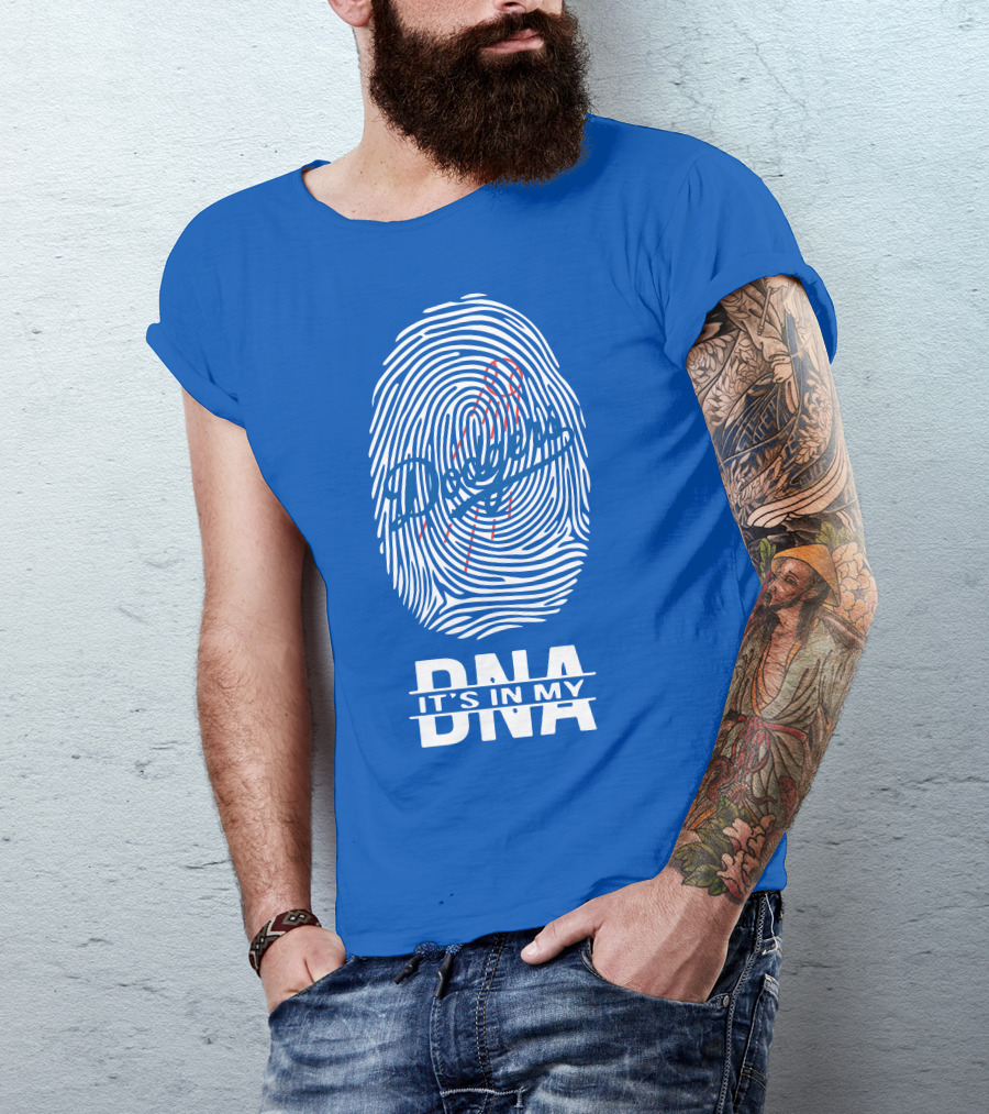 Los Angeles Dodgers Dna It's In My Dna T-Shirt