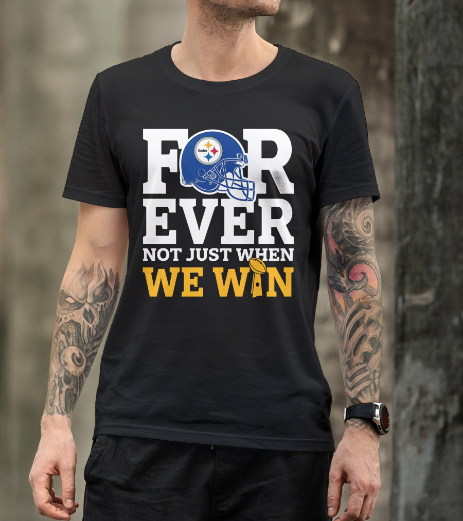 Pittsburgh Steelers Always Committed With Steelmark Symbol In Helmet T-Shirt