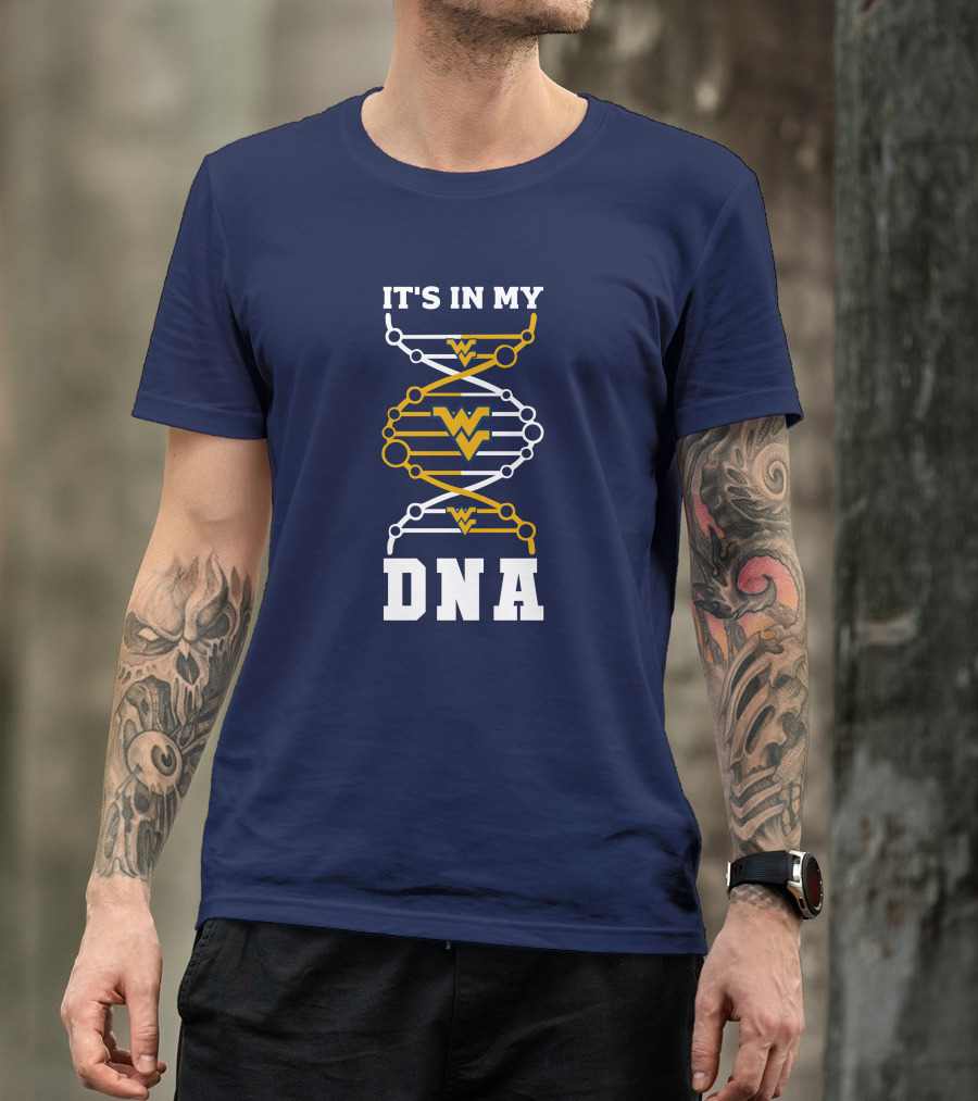West Virginia Mountaineers It's In My DNA WVU T-Shirt