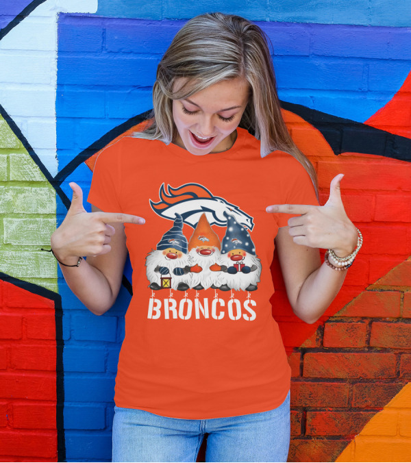 Denver Broncos Merry Christmas Happy Holidays Broncos T-Shirt