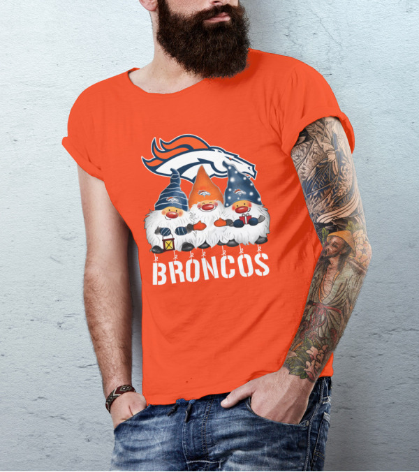 Denver Broncos Merry Christmas Happy Holidays Broncos T-Shirt