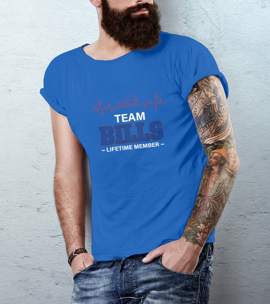 Team Bills Lifetime Member T-Shirt
