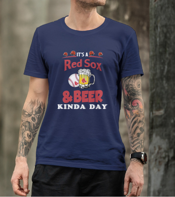 Boston Red Sox Beer Baseball Day T-Shirt