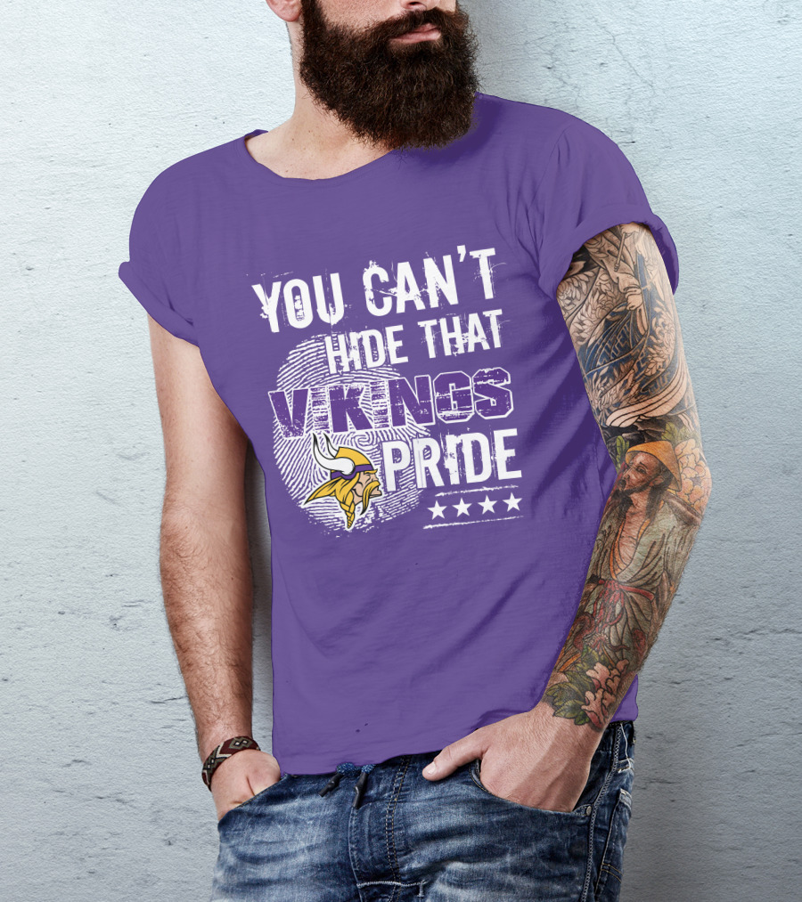 You Can't Hide That Vikings Pride With Iconic Minnesota T-Shirt