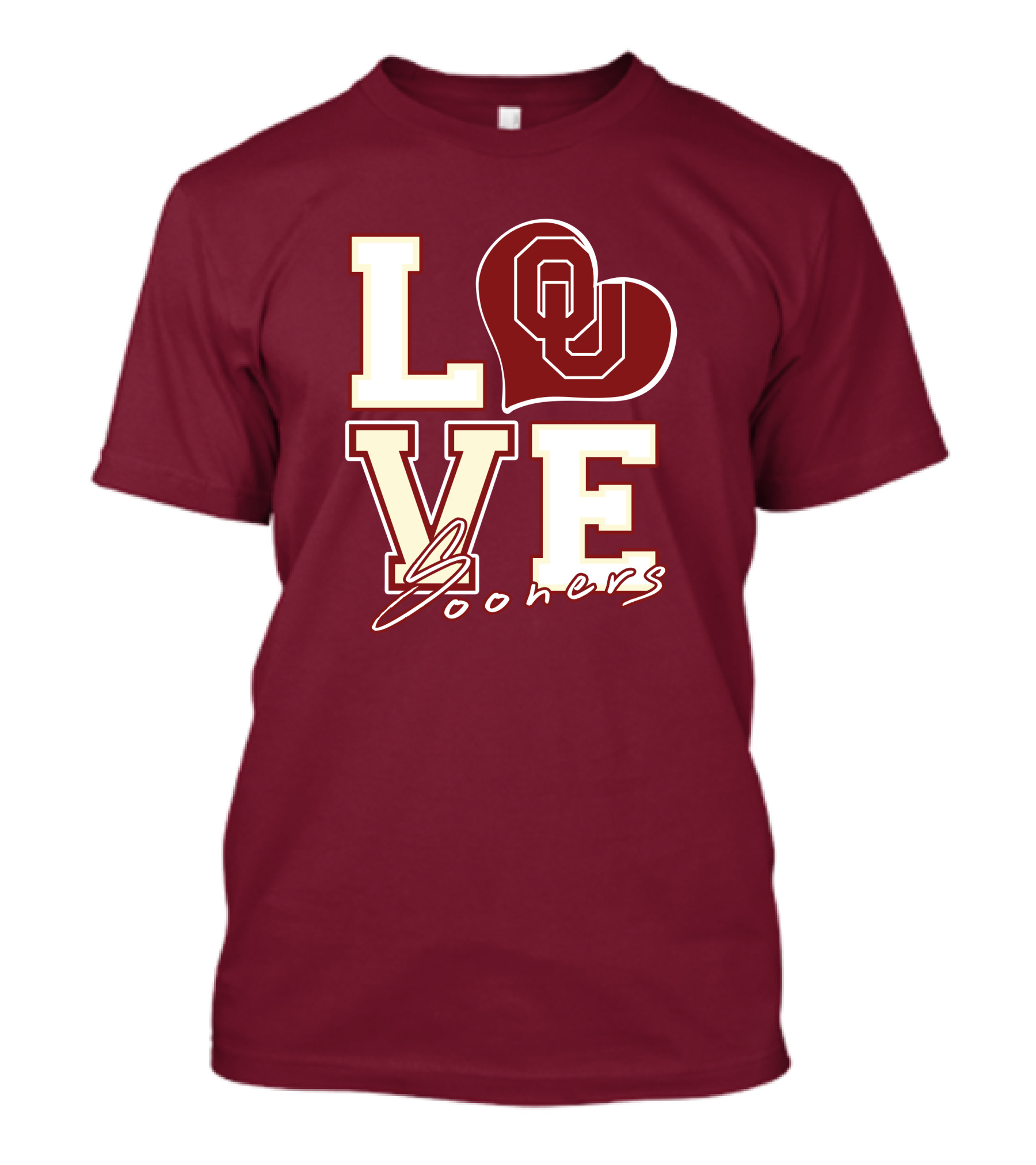 Love OU Heart Sooners T-Shirt