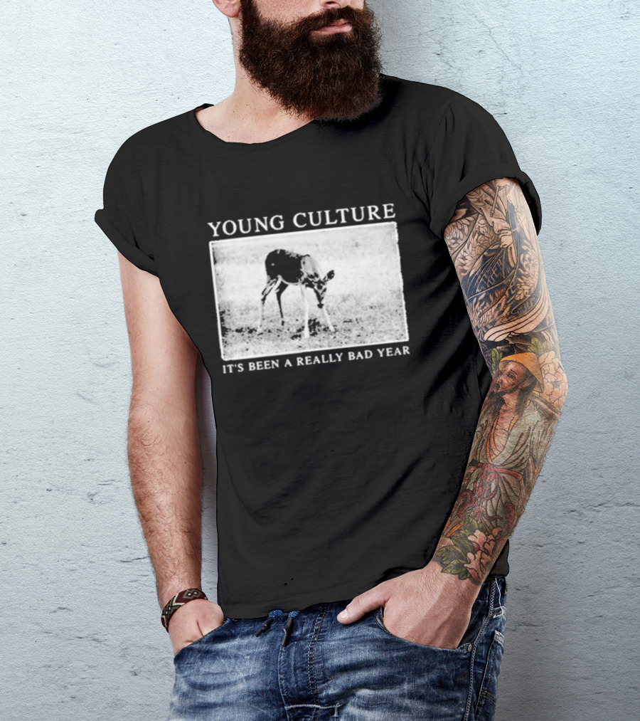 Young Culture It's Been A Really Bad Year Lamb T-Shirt