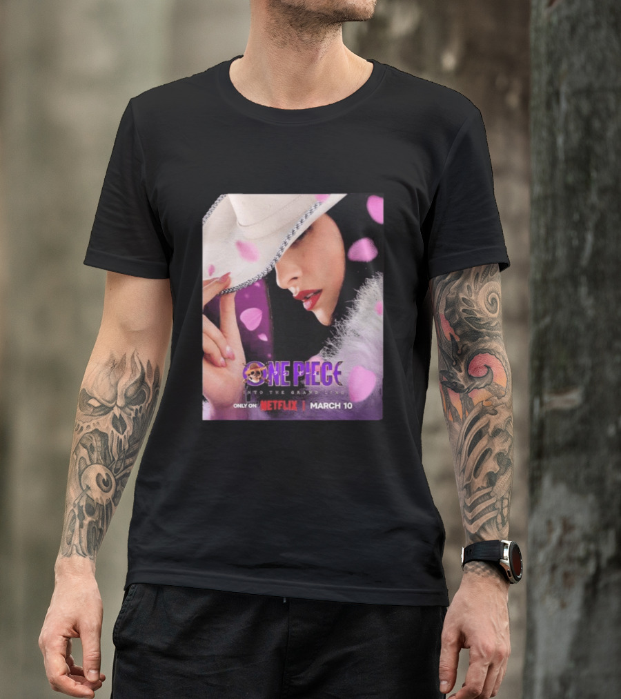 One Piece Season 2 Into The Grand Line Live Action Nico Robin Miss All Sunday Netflix March 10 T-Shirt