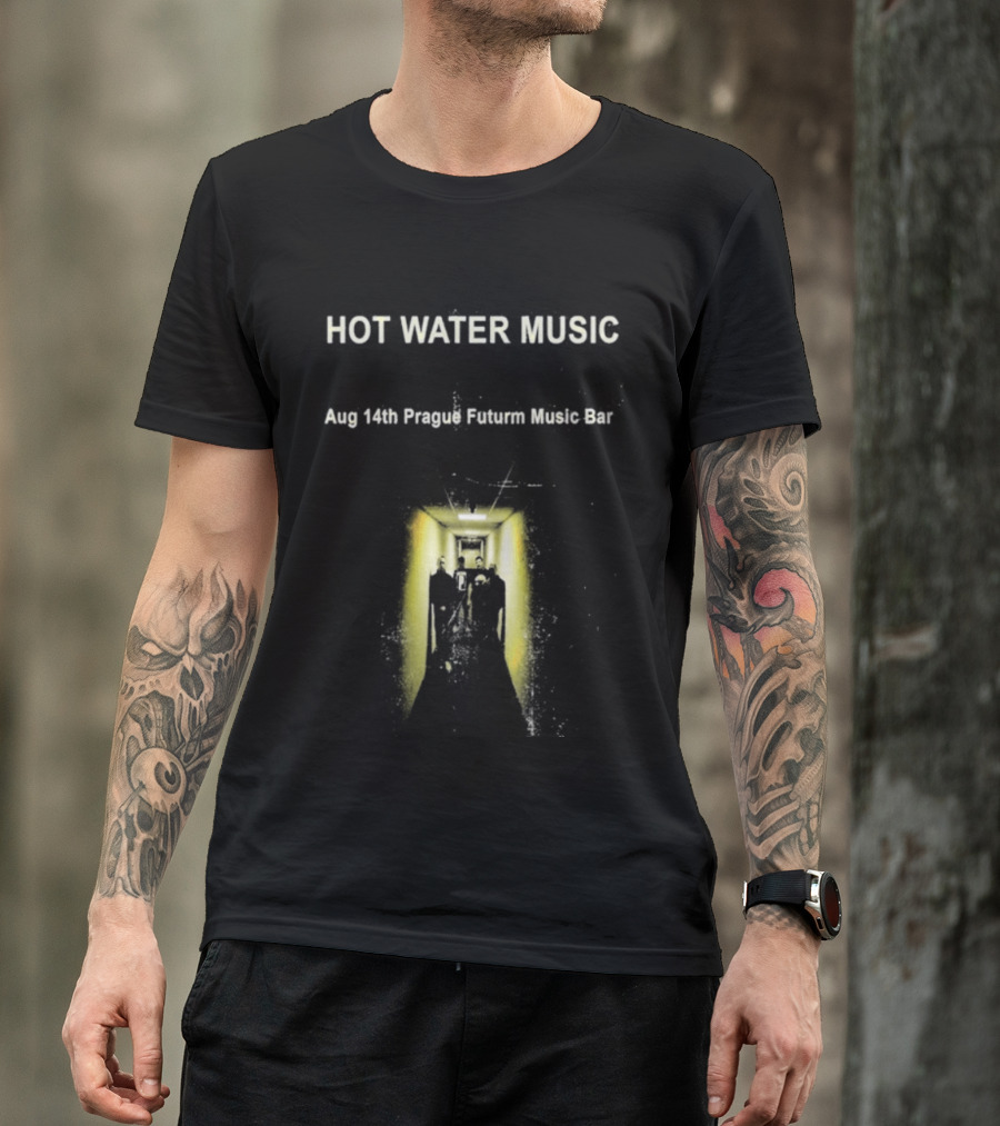 Hot Water Music Prague Futurum Music Bar August 14 2026 T-Shirt