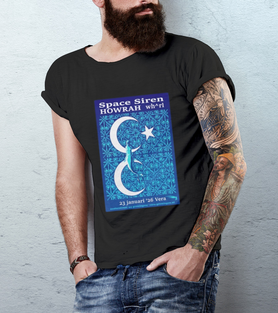 Space Siren Howrah Wh^rl 23 Januari 2026 Vera Groningen T-Shirt