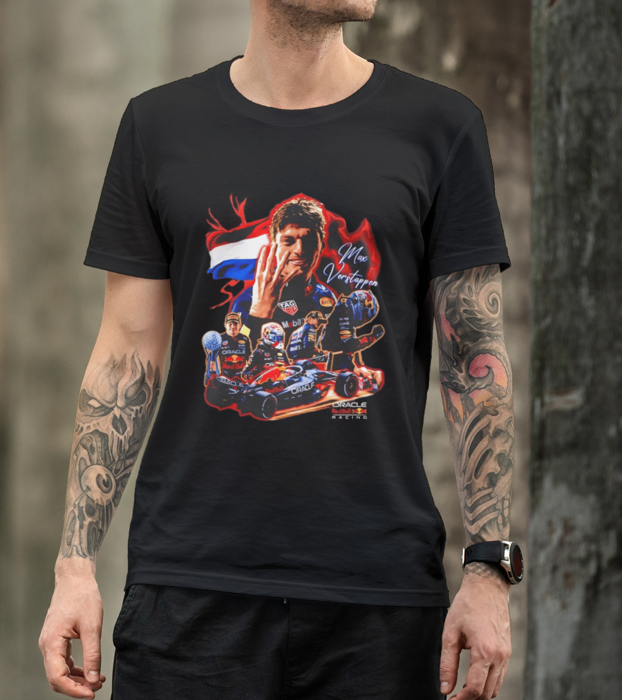 Max Verstappen Oracle Racing Mobile Netherlands Formula One T-Shirt