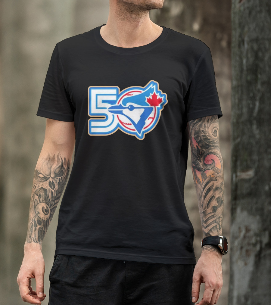 Toronto Blue Jays 50th Anniversary Celebration MLB 2026 Edition T-Shirt