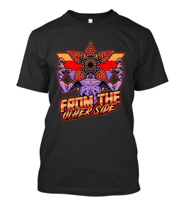 From The Other Side Dimensional Monster Vaporwave T-Shirt
