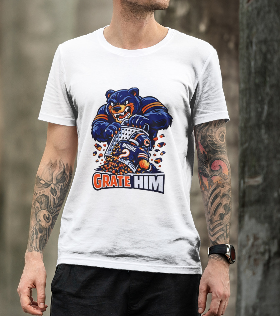 Chicago Bears Grate Him Moore 2 T-Shirt
