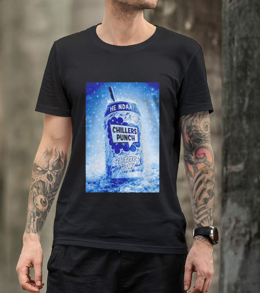 Blueberry Buzz He Ndaa Chillers Punch Can T-Shirt