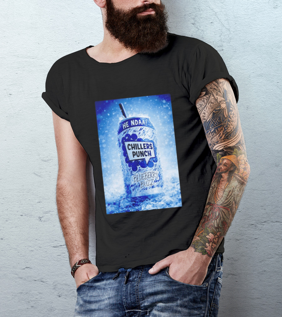 Blueberry Buzz He Ndaa Chillers Punch Can T-Shirt