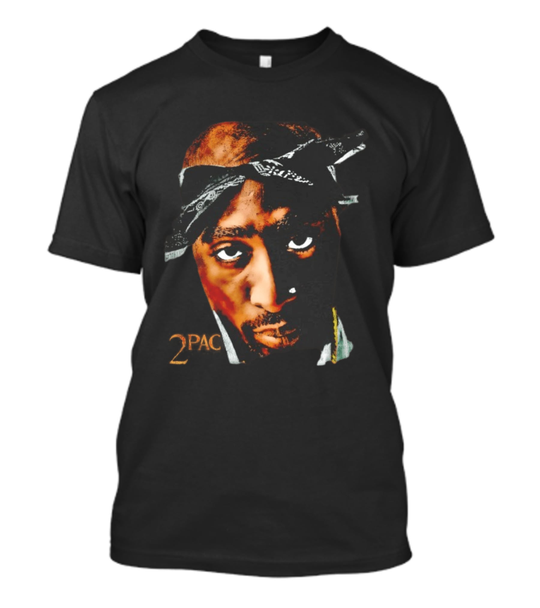 2Pac Bandana Style Face T-Shirt