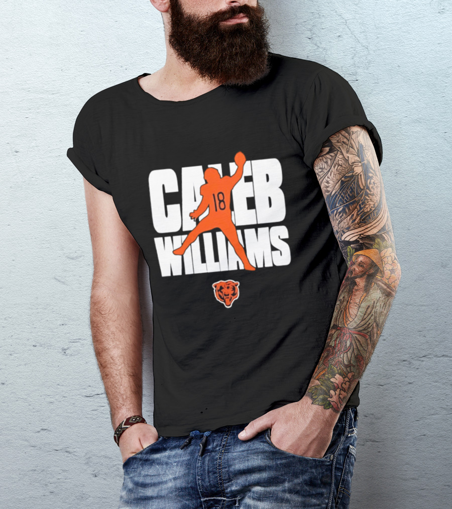 Caleb Williams Iceman 18 Chicago Bears 2026 T-Shirt