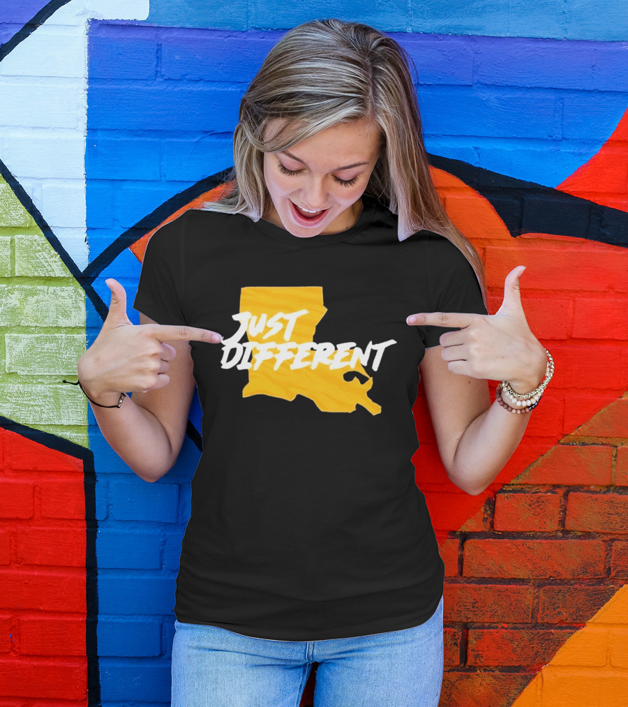 Just Different Louisiana State T-Shirt