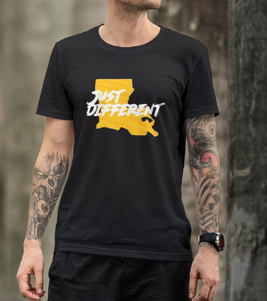Just Different Louisiana State T-Shirt