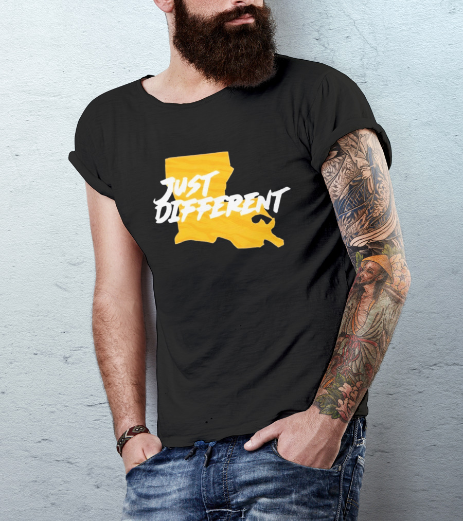 Just Different Louisiana State T-Shirt